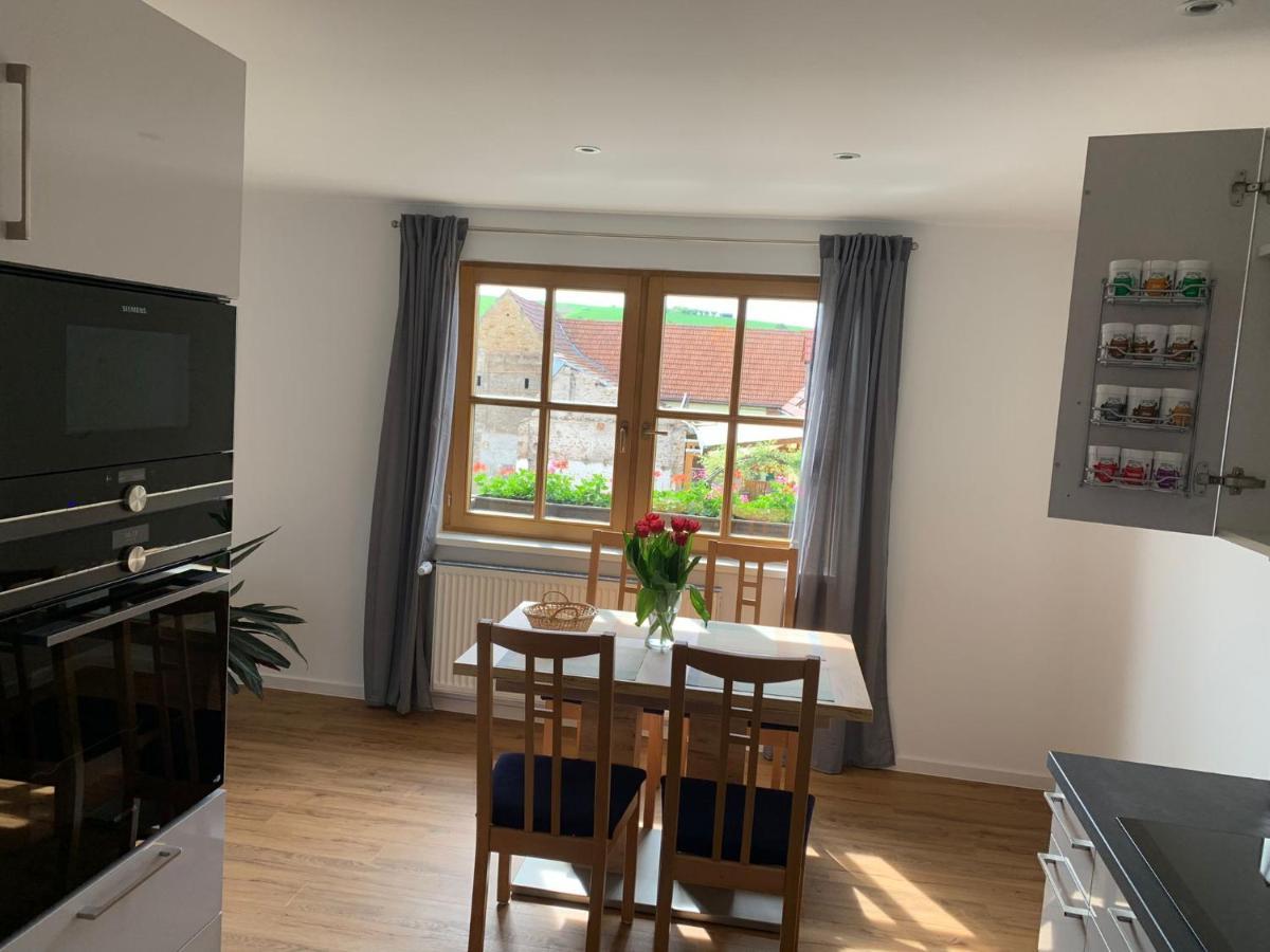Ferienwohnung Rosenberger Kolitzheim Exteriör bild