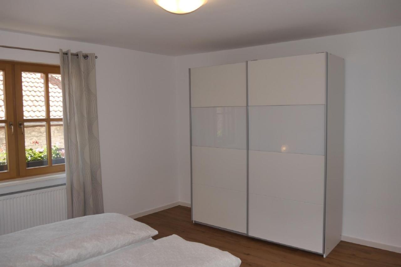 Ferienwohnung Rosenberger Kolitzheim Exteriör bild